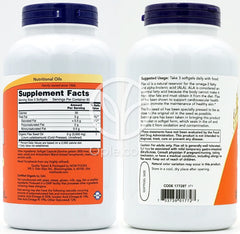 ナウフーズ_亜麻仁油 1000mg、250ソフトジェル