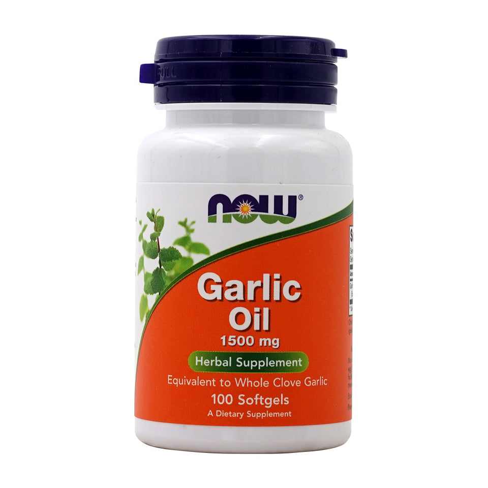 나우푸드_Garlic Oil 1500 mg 100 Softgels