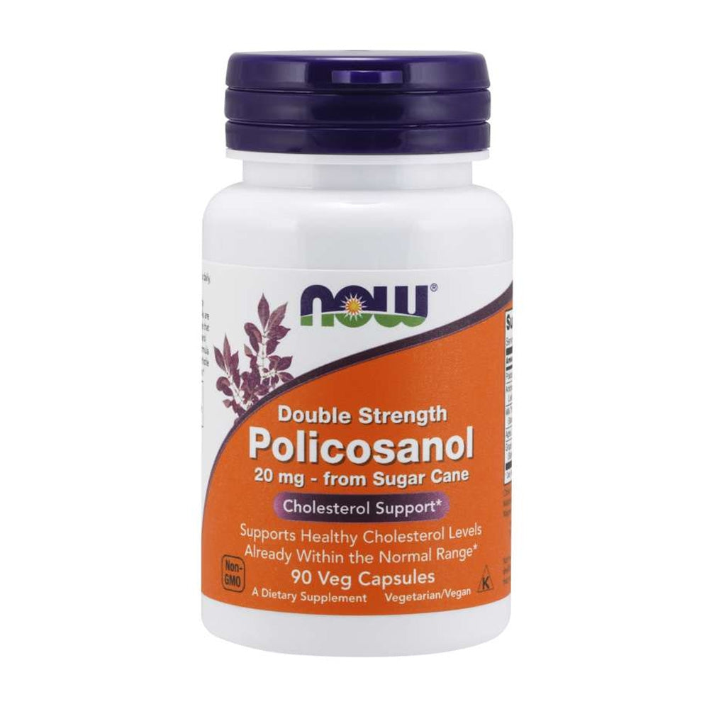 ナウフーズ_ダブルストレングス ポリコサノール 20mg、90植物性カプセル
