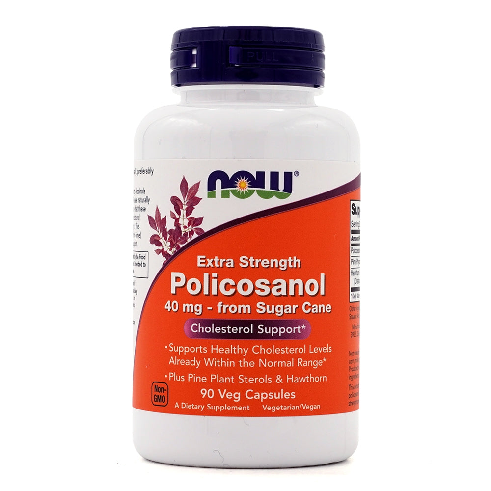 Now Foods_エクストラストレングスポリコサノール40mg、90植物性カプセル