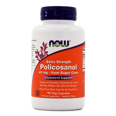 Now Foods_エクストラストレングスポリコサノール40mg、90植物性カプセル