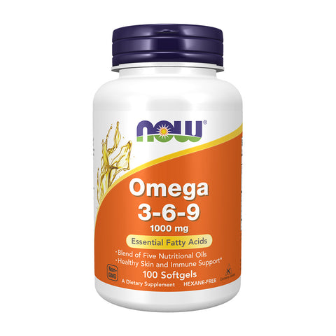 나우푸드_오메가 3-6-9 1000mg, 100 소프트젤
