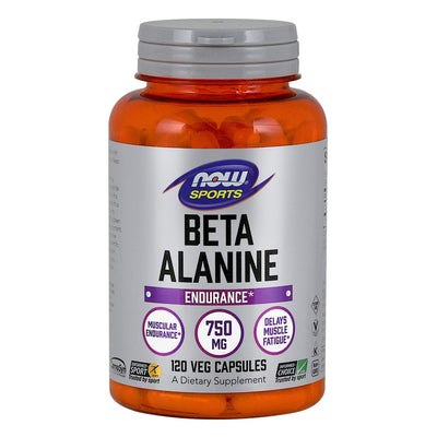 ナウフーズ_スポーツ、ベータアラニン 750 mg 植物性カプセル120粒