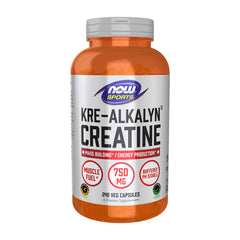 나우푸드_Kre-Alkalyn Creatine 750 mg, 240 Veg Capsules