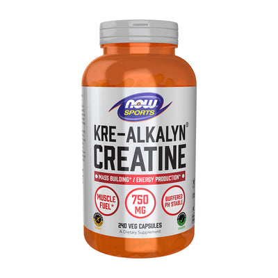 나우푸드_Kre-Alkalyn Creatine 750 mg, 240 Veg Capsules