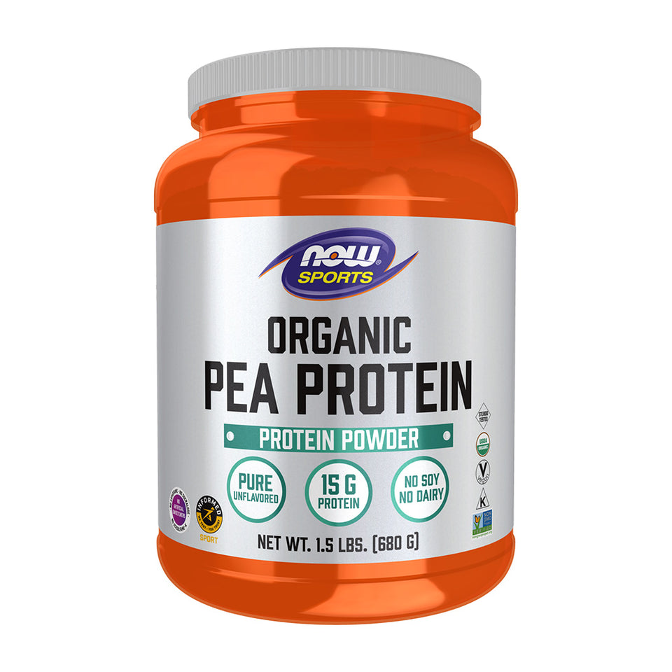 나우푸드_스포츠 오가닉 피 프로틴 파우더 무맛, 680g