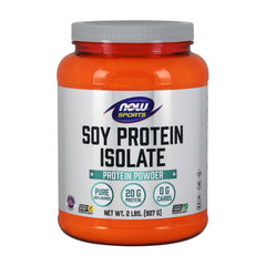나우푸드_Sports, Soy Protein Isolate, Unflavored  2 lb