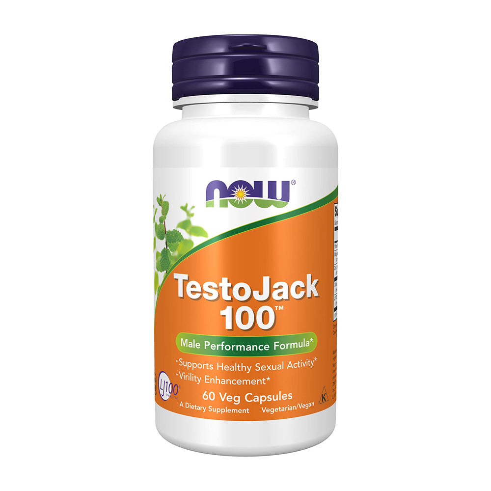 ナウフーズ_TestoJack 100、ベジカプセル60粒