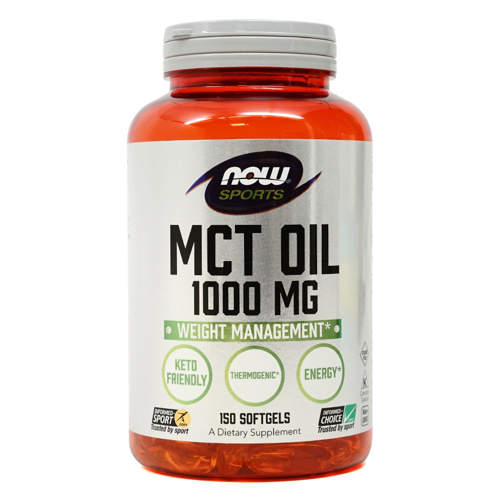 Now Foods Sports MCTオイル 1000mg、150ソフトジェル