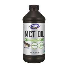 나우푸드_Sports MCT Oil Vanilla Hazelnut,  16 fl oz