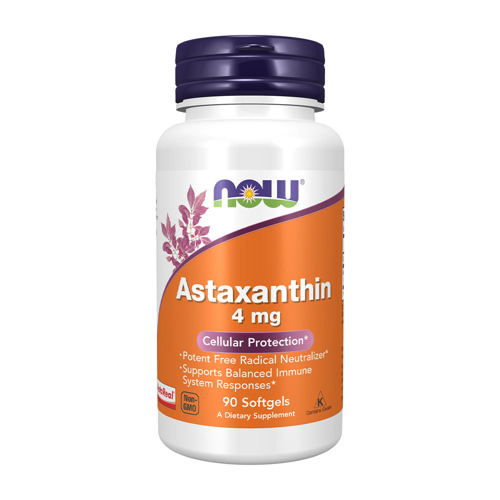ナウフーズ_アスタキサンチン4mg、90ソフトジェル