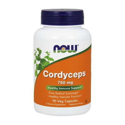 ナウフーズ_冬虫夏草 750mg 植物性カプセル90錠