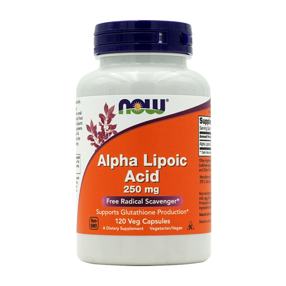 ナウフーズ_アルファリポ酸 250mg、植物性カプセル120粒