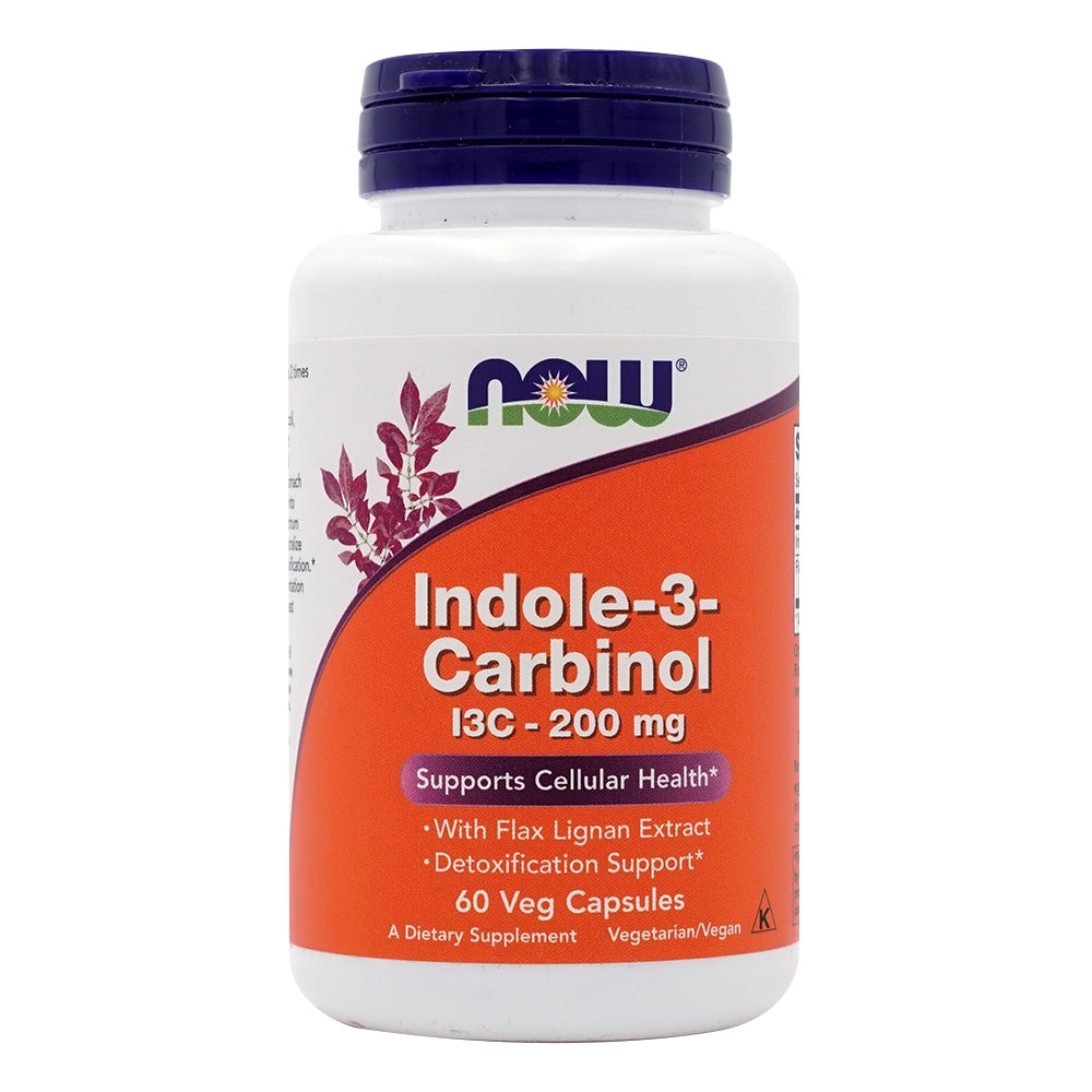 Now Foods_インドール-3-カルビノール (I3C) 200mg、ベジカプセル60粒