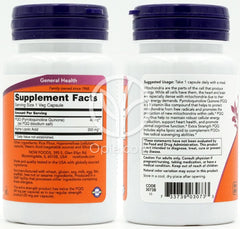 ナウフーズ_エクストラストレングス PQQ 40mg、ベジカプセル50粒