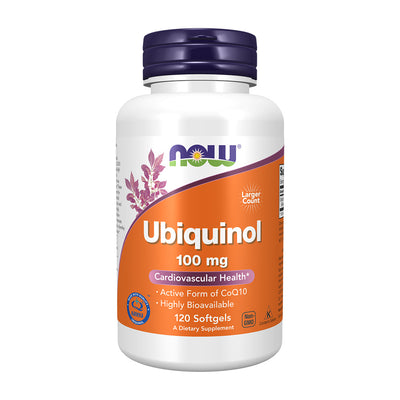 ナウフーズ_ユビキノール 100mg、120ソフトジェル