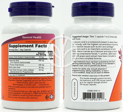 ナウフーズ_ダブルストレングスヒアルロン酸100mg、120ベジカプセル