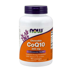 나우푸드_Chewable CoQ10 200 mg 90 Lozenges