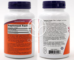NOW Foods コエンザイムQ10 100mg、150ソフトジェル