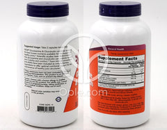 NOW Foods グルコサミン＆コンドロイチン 240植物性カプセル