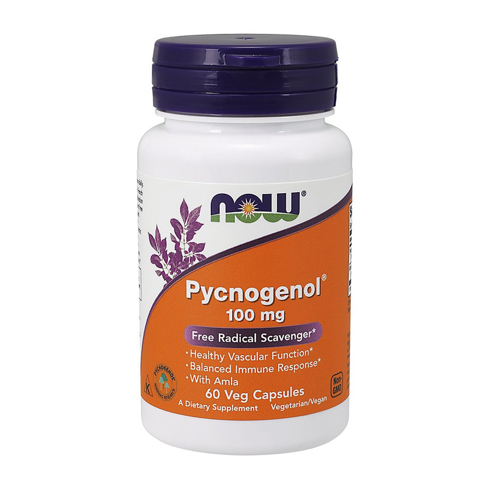 ナウフーズ_ピクノジェノール 100mg、ベジカプセル60粒