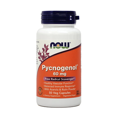 ナウフーズ_ピクノジェノール 60mg、50植物性カプセル