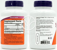 Now Foods_カプリル酸 600 mg、100ソフトジェル