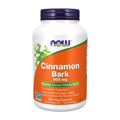 나우푸드_Cinnamon Bark 600 mg 240 Veg Capsules