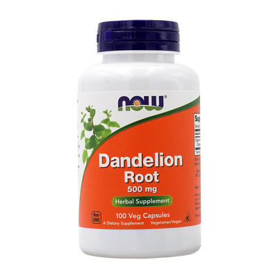 나우푸드_Dandelion Root 500 mg, 100 Veg Capsules