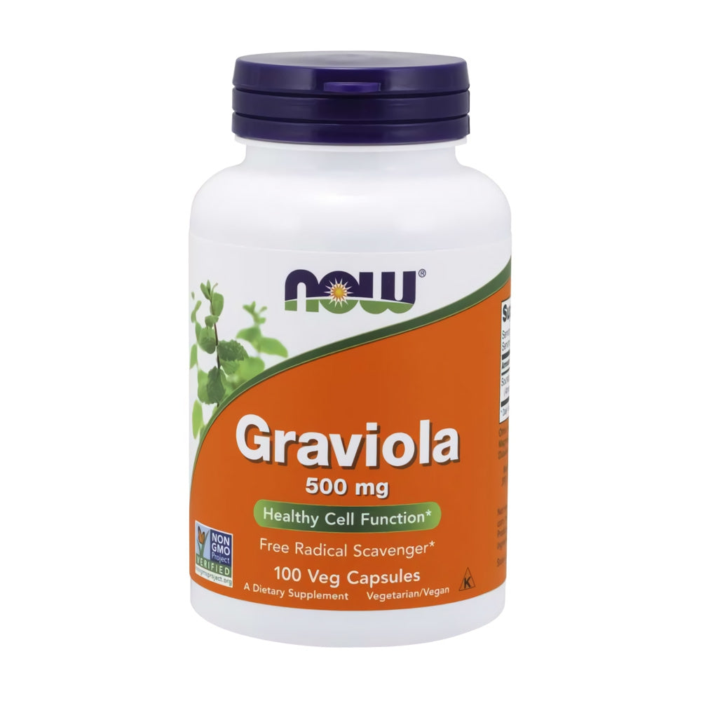 ナウフーズ_グラビオラ 500mg、100ベジカプセル