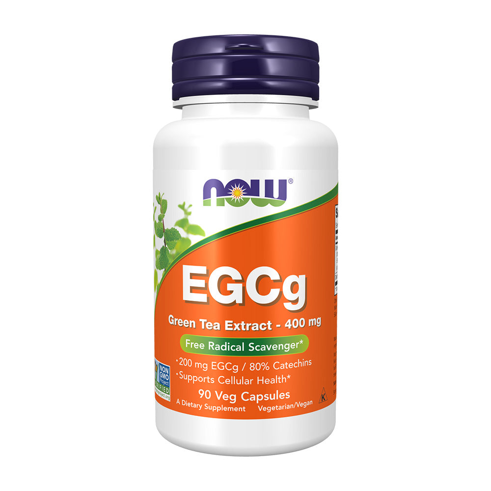 ナウフーズ_EGCg 緑茶エキス 400 mg、植物性カプセル90粒