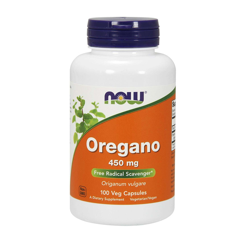 ナウフーズ_オレガノ 450mg、100ベジカプセル