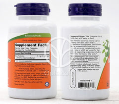 나우푸드_쏘팔메토 베리 550mg, 100 베지캡슐