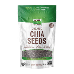 나우푸드_Real Food Organic Chia Seed,  12 oz