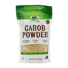 나우푸드_Real Food Carob Powder,  12 oz