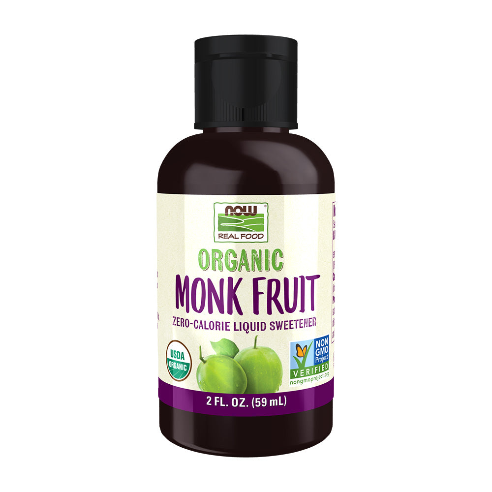 Now Foods_Real Food 有機羅漢果液体甘味料、2 fl oz