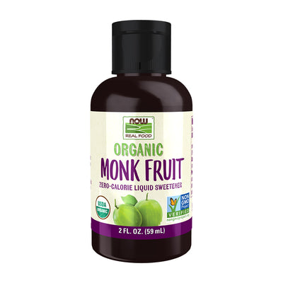 Now Foods_Real Food 有機羅漢果液体甘味料、2 fl oz