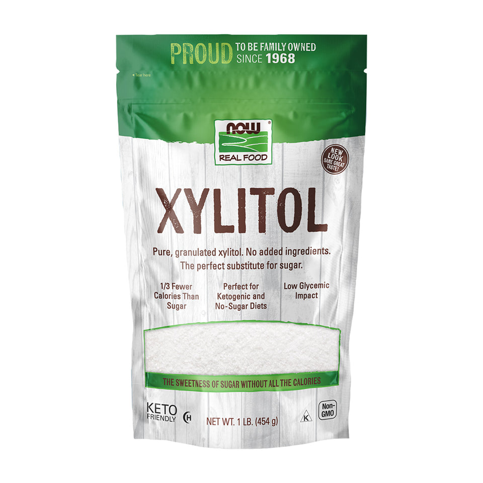 나우푸드_Real Food Xylitol,  1 lb