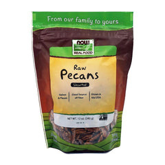 나우푸드_Real Food, Raw Pecans, Unsalted  12 oz