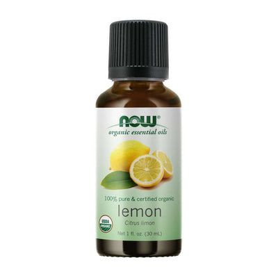 ナウフーズ_エッセンシャルオイル 100%ピュア＆オーガニック認定 レモン、30ml