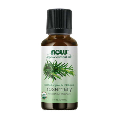 ナウフーズ_エッセンシャルオイル、認定オーガニック＆100％純粋ローズマリー 30ml
