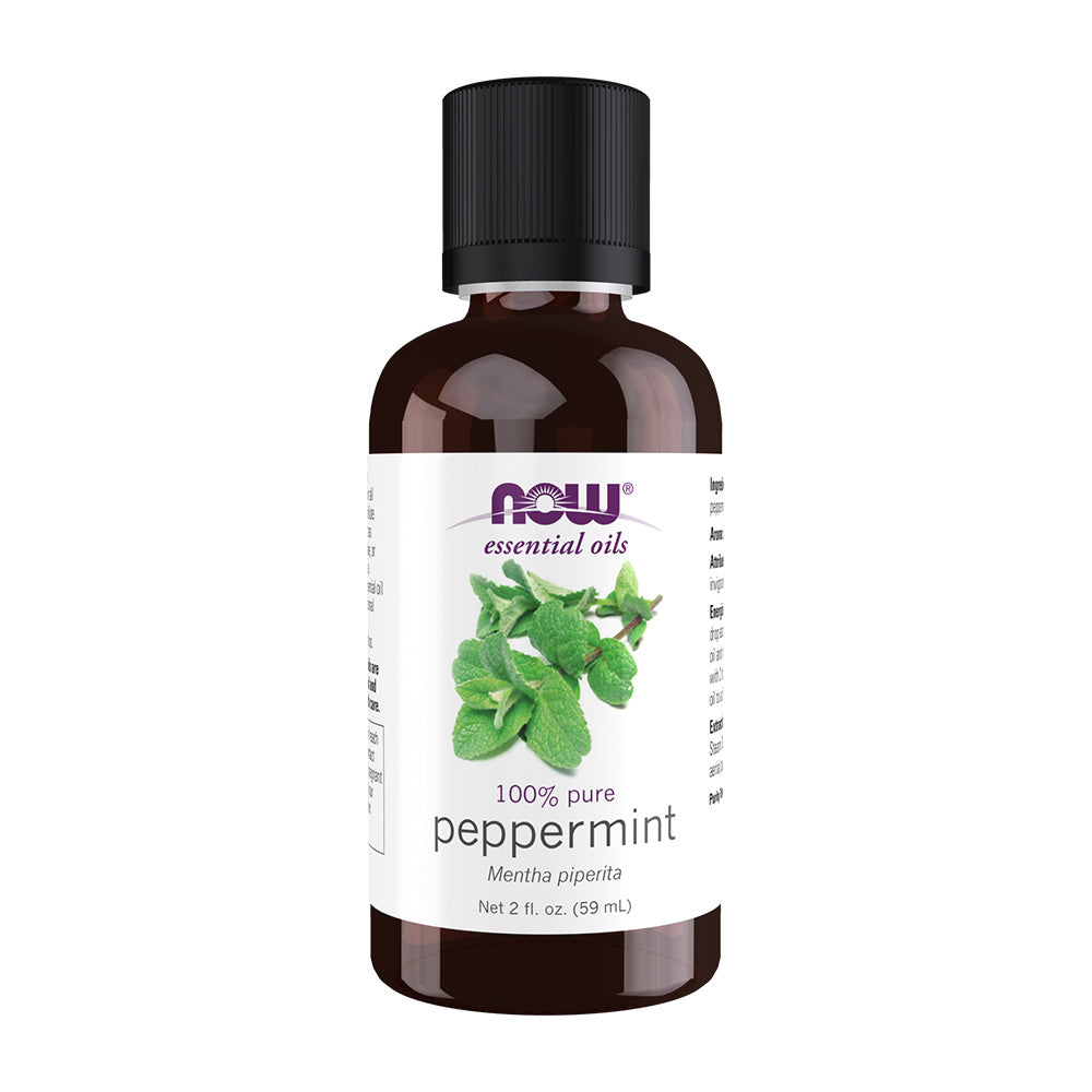 Now Foods_エッセンシャルオイル ペパーミント, 2fl oz