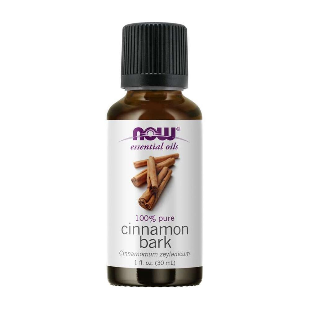 NOW Foods_エッセンシャルオイル、100%ピュアシナモンバーク 1 fl oz
