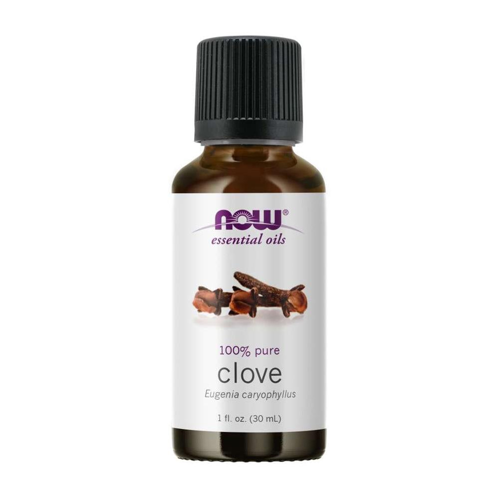 ナウフーズ_エッセンシャルオイル100%ピュア クローブ、30ml