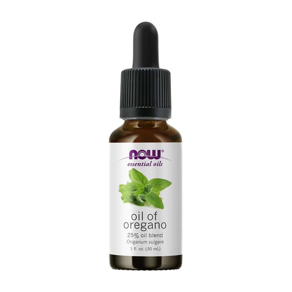 ナウフーズ_エッセンシャルオイル オレガノオイル 25% オイルブレンド、30ml
