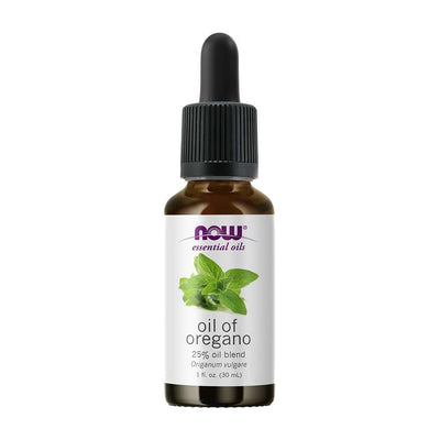 ナウフーズ_エッセンシャルオイル オレガノオイル 25% オイルブレンド、30ml