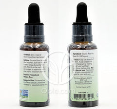 NOW Foods_Solutions, オーガニック認証済み100%ピュア ローズヒップシードオイル 30ml