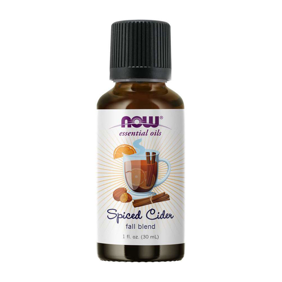 나우푸드_Essential Oils Spiced Cider Fall Blend,  1 fl oz