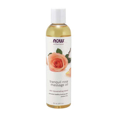 나우푸드_Tranquil Rose Massage Oil  8 fl oz