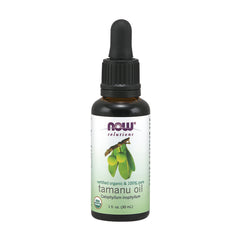 나우푸드_Solutions, Organic & 100% Pure Tamanu Oil  1 fl oz